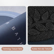 Anti Slip Stripped Oval Rubber Carpet Bathroom Mat / ruchi