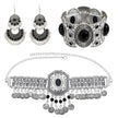 Bohemian Luxury Style Stone Carved Necklace Set / Ruchi