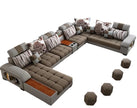 Modern Multifunctional Fabric Sectional Sofa