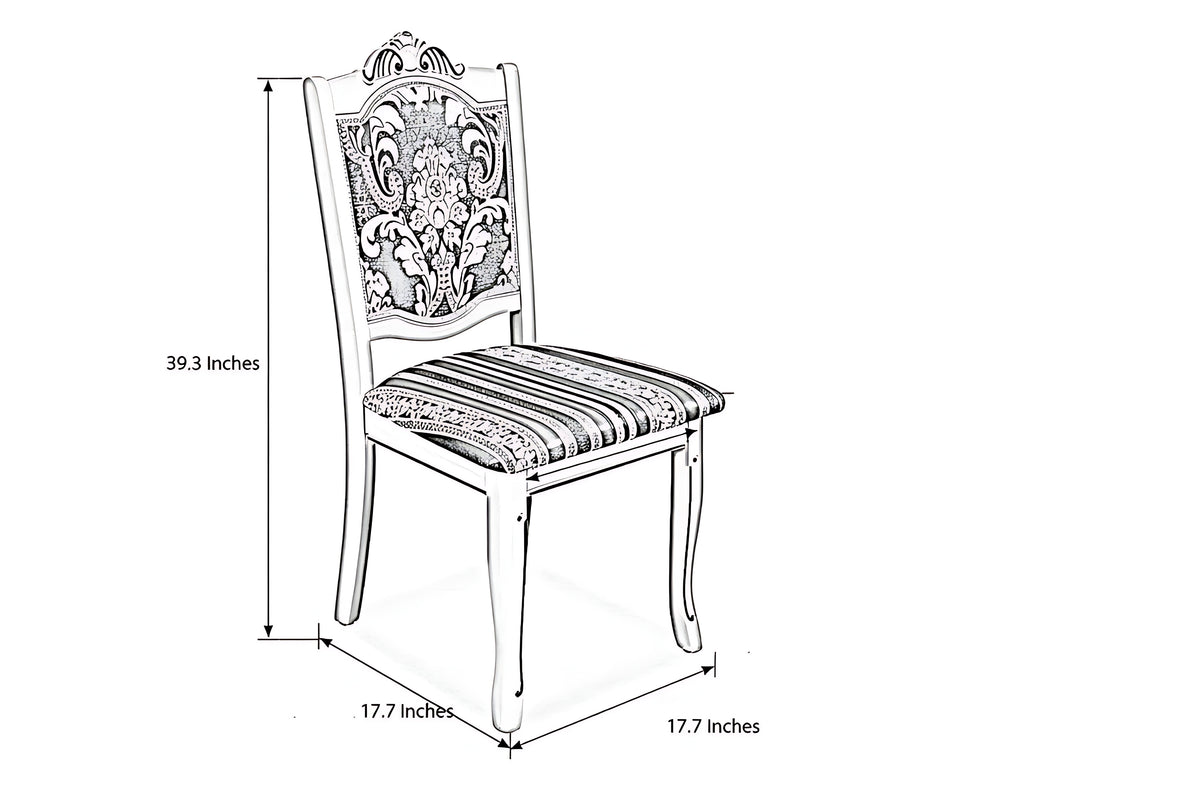 Modern Dining Chairs Set of 6 / Ruchi 