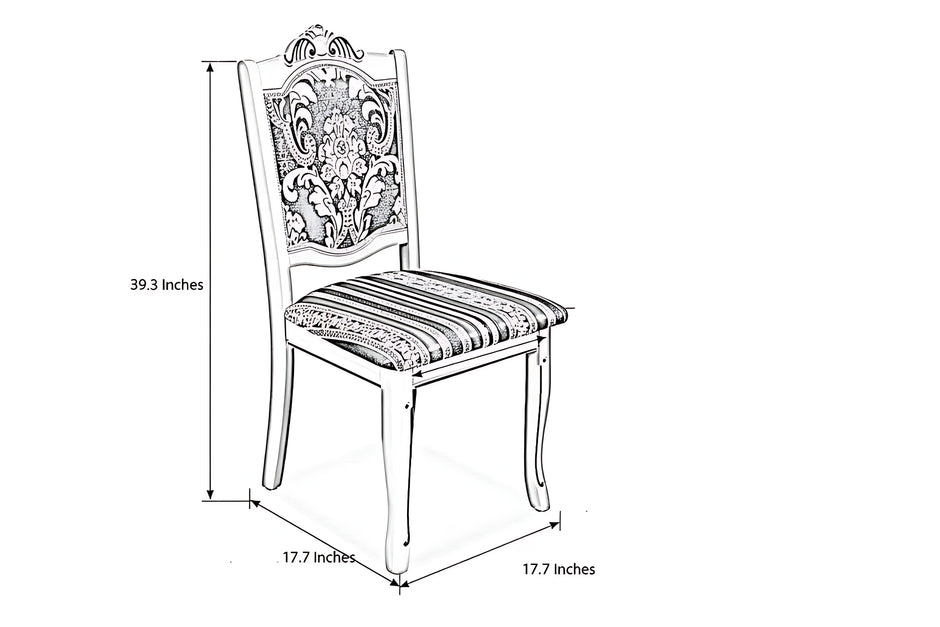 Modern Dining Chairs Set of 6 / Ruchi 