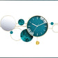 Modern Metal Wall Clock Decor / Ruchi