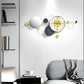 Modern Metal Wall Clock Decor / Ruchi