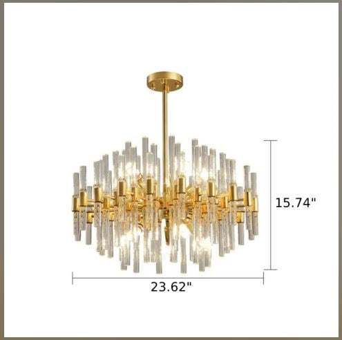 Contemporary Glorious LED Crystal Chandelier / Ruchi