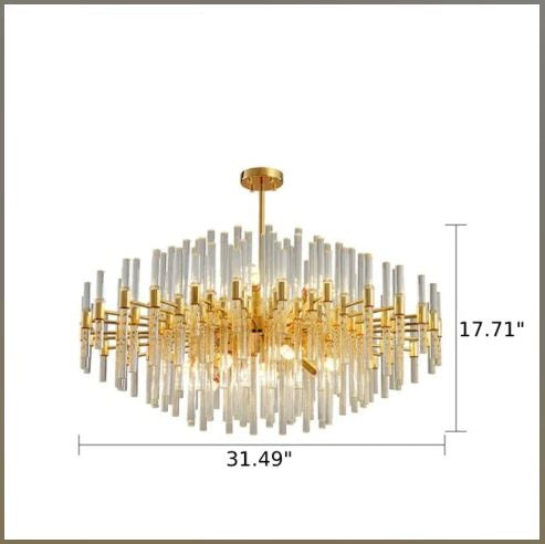 Contemporary Glorious LED Crystal Chandelier / Ruchi
