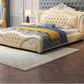 Royal European Leather Bed