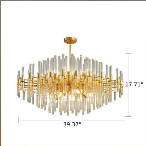Contemporary Glorious LED Crystal Chandelier / Ruchi