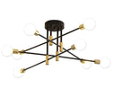 Black Semi Flush Mount Ceiling Lighting