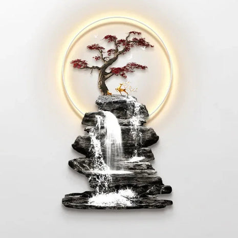 Modern Wall Lamp Painting With LED Light