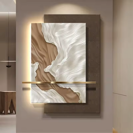 Modern Abstract LED Wall Light / Ruchi