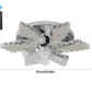 Modern Remote Control Ceiling Fan With LED Light / Ruchi