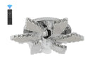 Modern Remote Control Ceiling Fan With LED Light / Ruchi