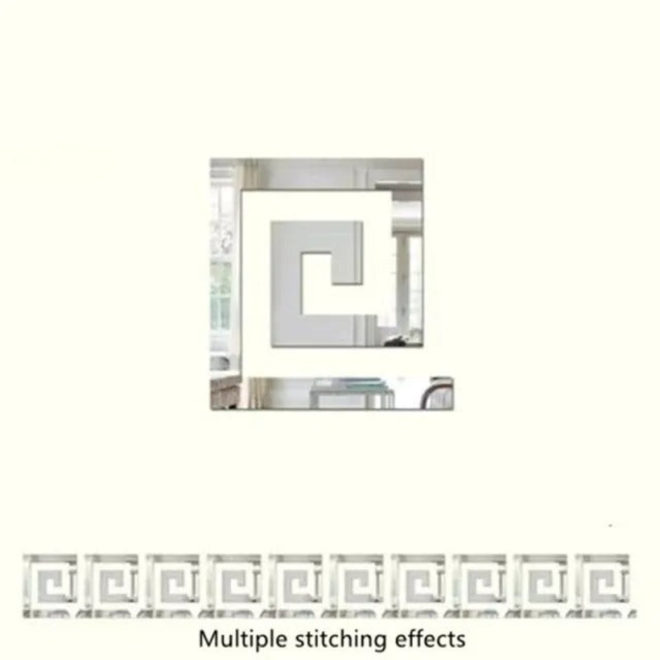 Reflective Acrylic Mirror Wall Sticker For Home / Ruchi