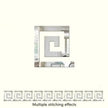 Reflective Acrylic Mirror Wall Sticker For Home / Ruchi