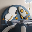 Kids Astronaut Theam Leather Bed / Ruchi