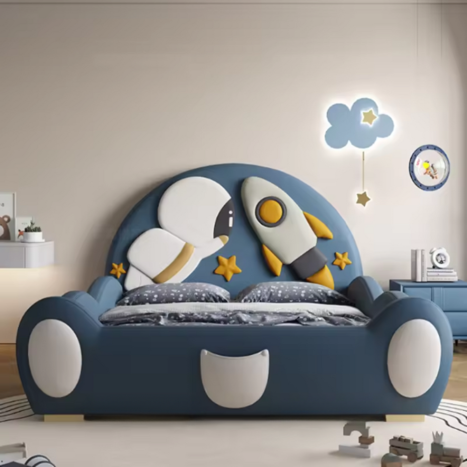 Kids Astronaut Theam Leather Bed / Ruchi