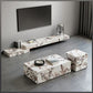 Modern Rectangular Marble Coffee Table / Ruchi