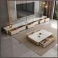 Marble Top Wooden Coffee Table And TV Stand / Ruchi
