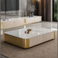 Marble Top Wooden Coffee Table And TV Stand / Ruchi