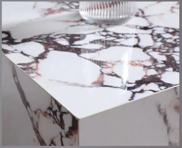 Modern Rectangular Marble Coffee Table / Ruchi