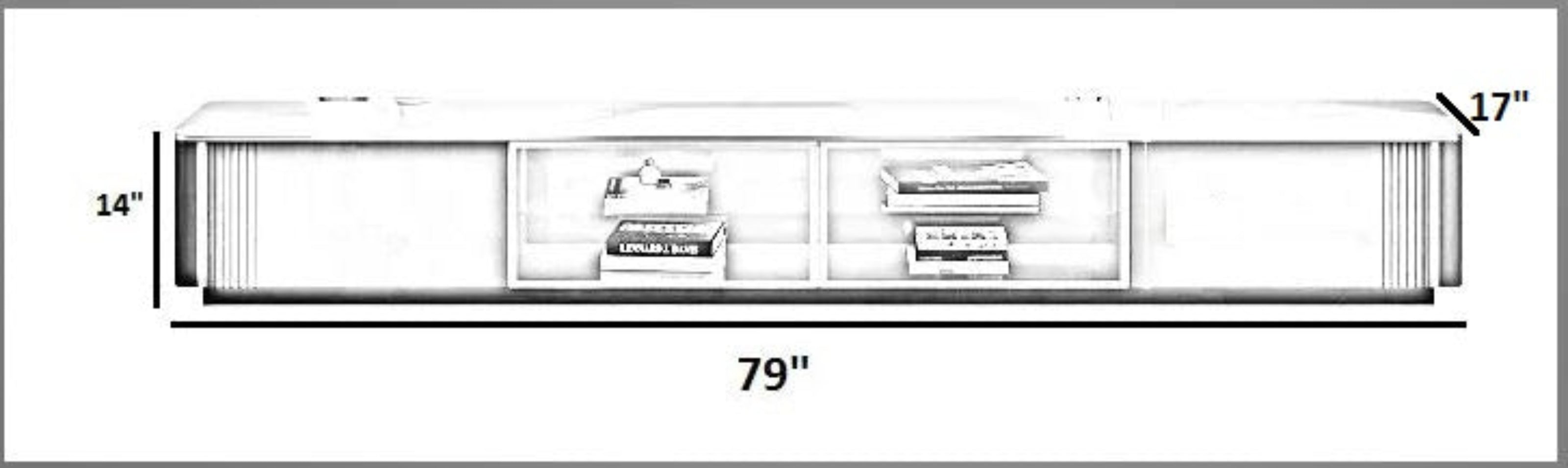 Extendable Coffee Table With TV Stand / Ruchi