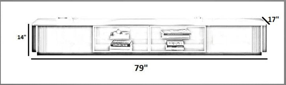 Extendable Coffee Table With TV Stand / Ruchi