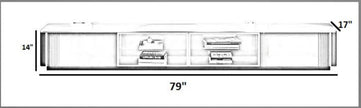 Extendable Coffee Table With TV Stand / Ruchi