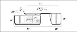 Extendable Coffee Table With TV Stand / Ruchi