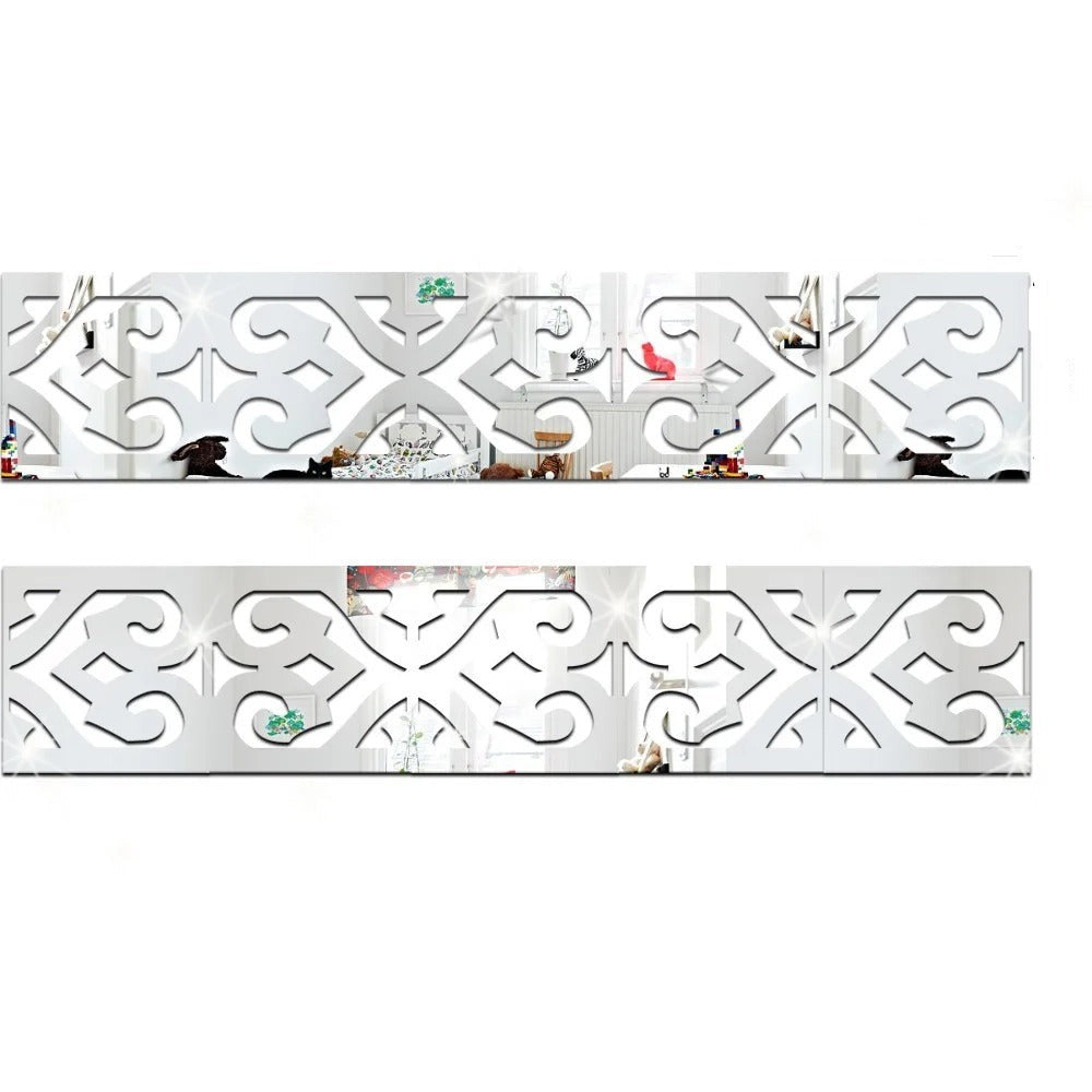 Modern Reflective Wall Sticker For Living Room / Ruchi