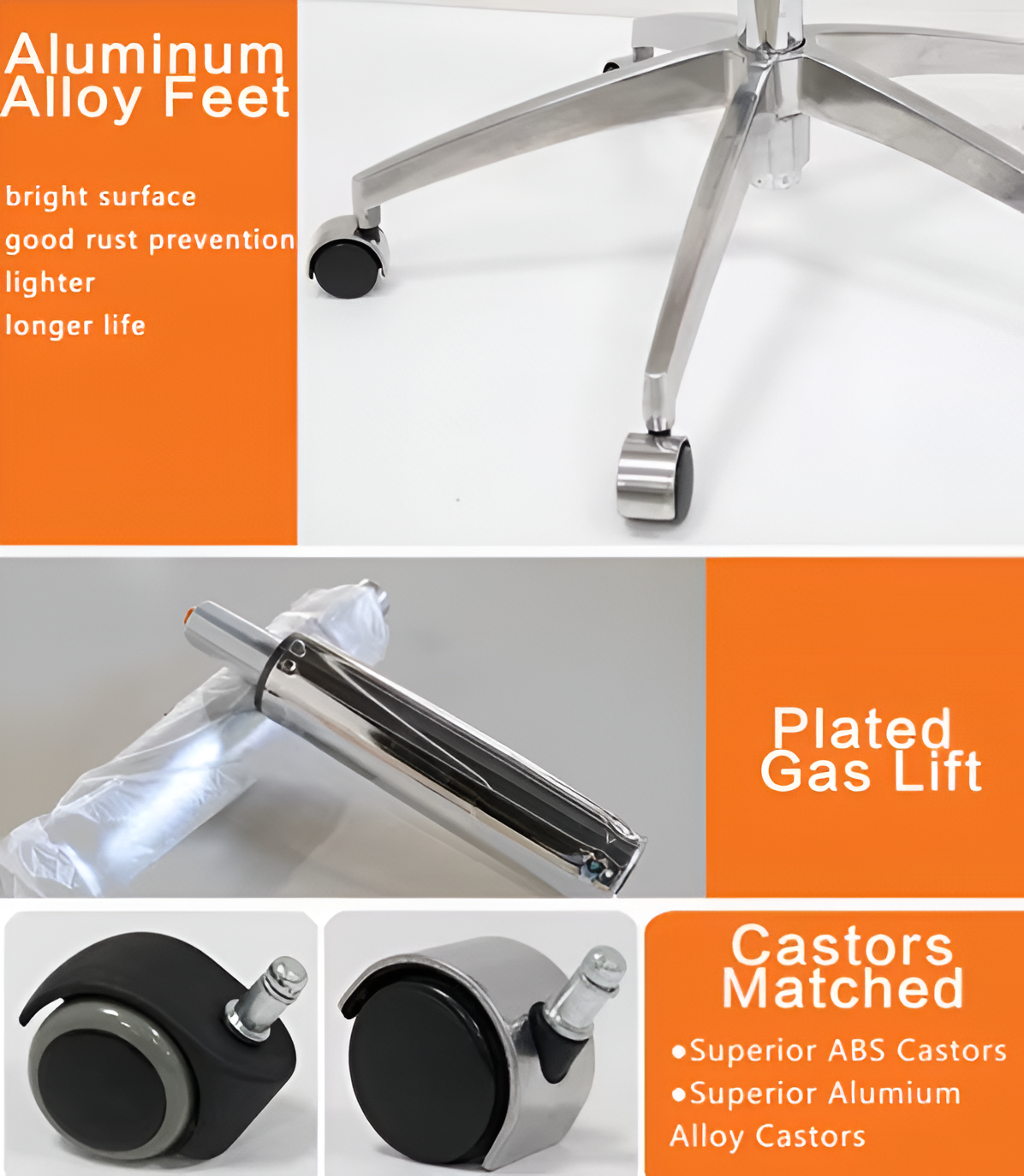 Ergonomic Modern Recliner Leather Office Chair