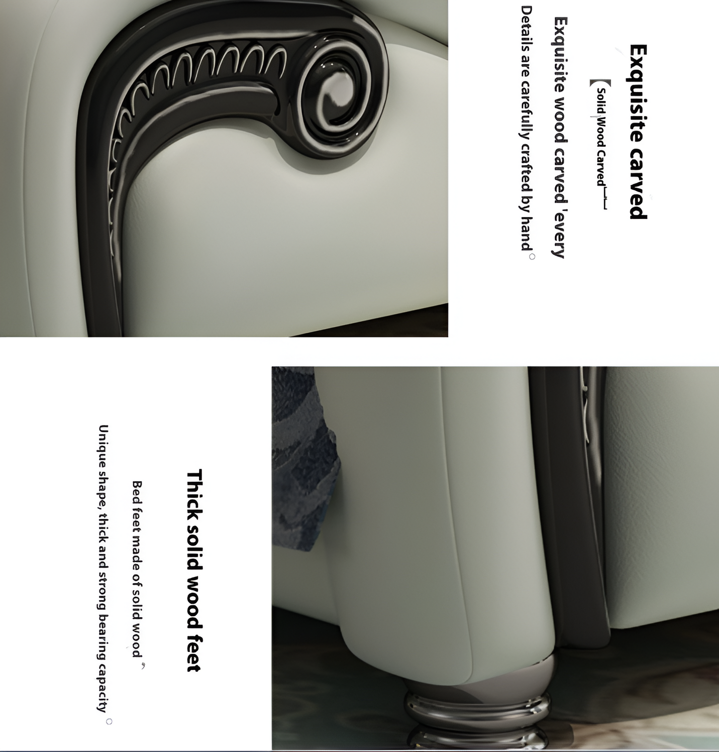 Royal European Leather Bed / Ruchi 