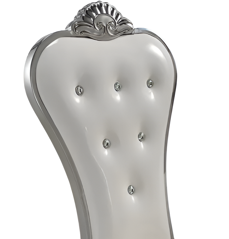 Captivating Base Marble Top Dining Table With 6 Chairs / Ruchi