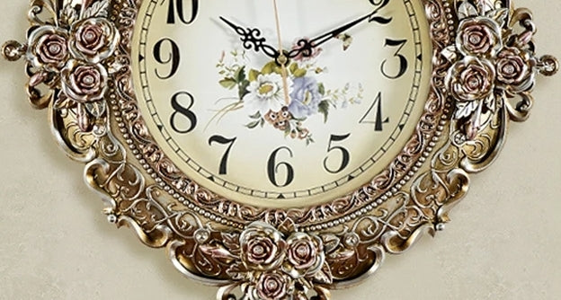 Modern European Style Creative Pastoral Wall Clock / Ruchi