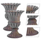Metal Floor Vase Decor Set For Outdoor / Ruchi