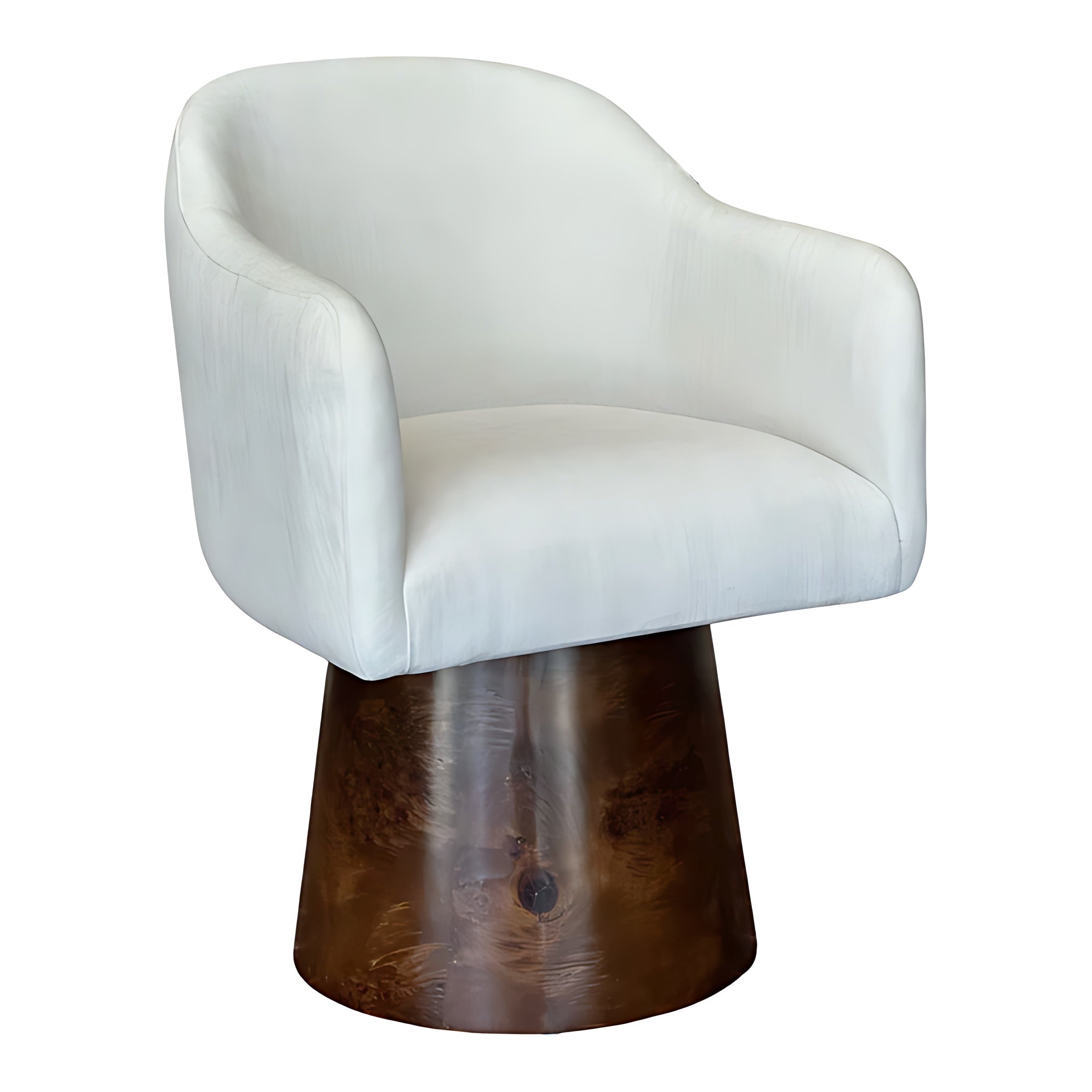 Set Of 2 Piece Chenille Fabric Wooden Chairs Set / Ruchi
