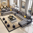 U-Shape Fabric Modular Sectional Sofa / Ruchi