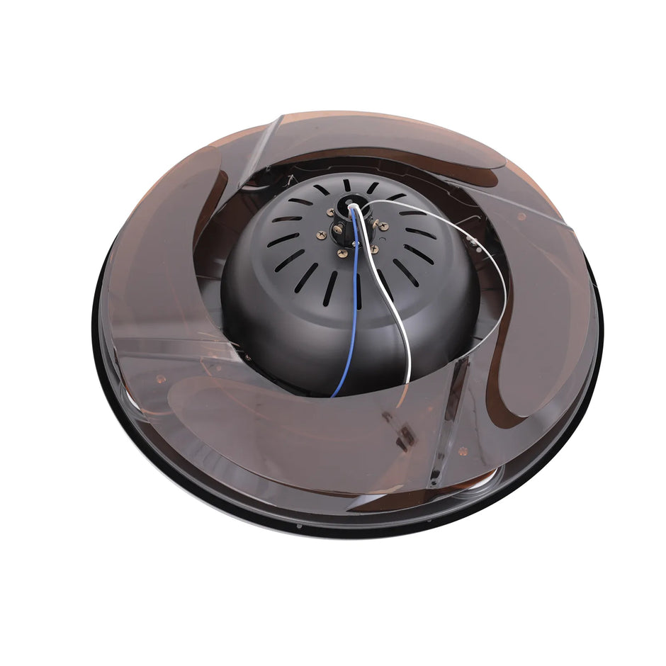 Retractable Ceiling Fan With Light And Remote / Ruchi