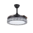 Retractable Ceiling Fan With Light And Remote / Ruchi