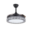 Retractable Ceiling Fan With Light And Remote / Ruchi