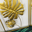 Modern Golden Design Metal Wall Art / Ruchi