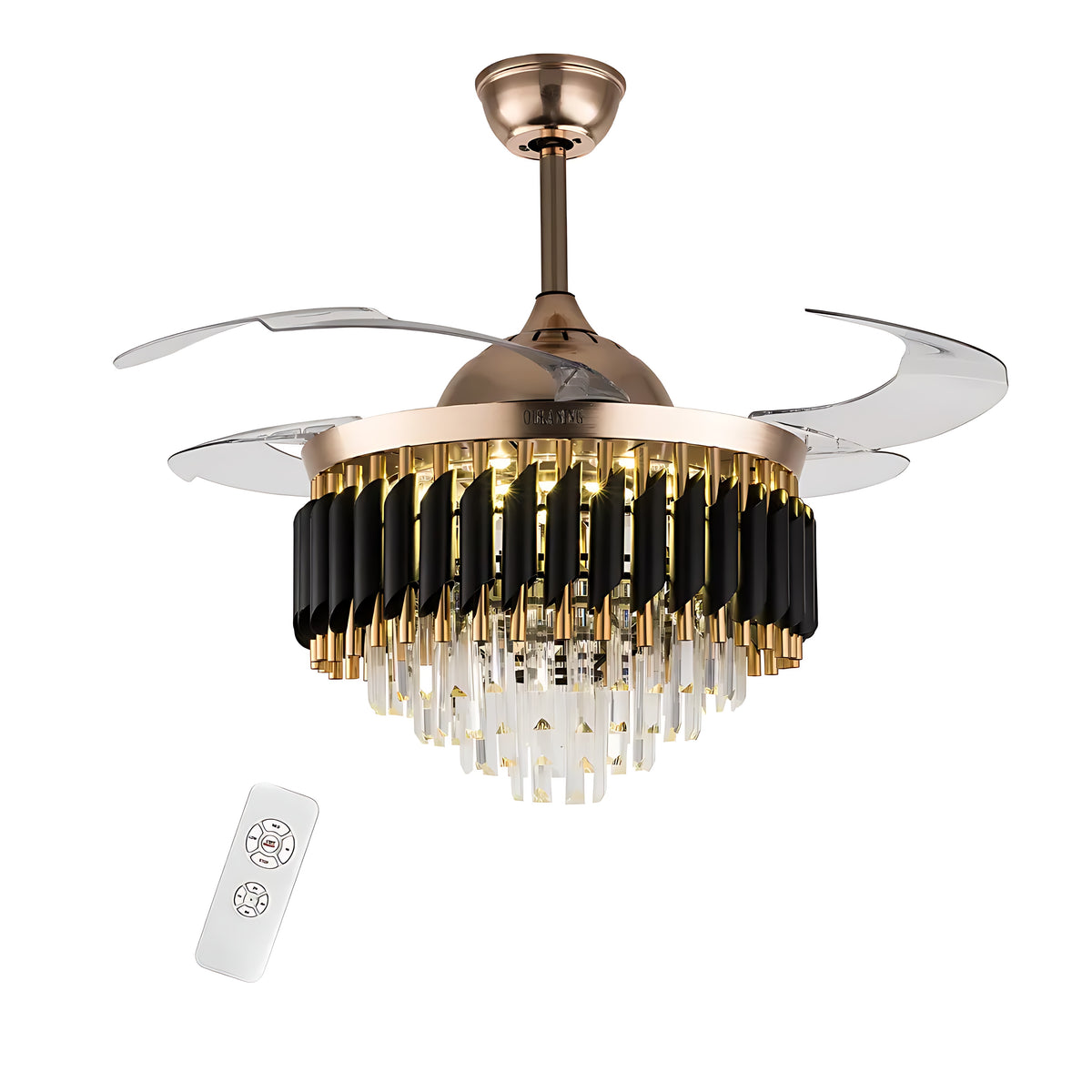Ceiling Fan With Light And Remote / Ruchi