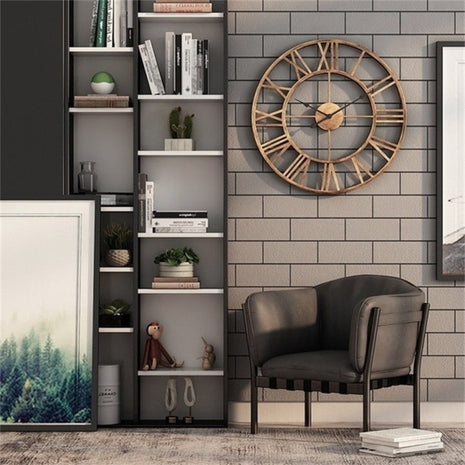 3D Metal Circular Wall Clock / Ruchi