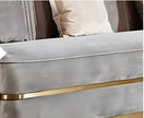 Modern Velvet Sofa Set For Living Room / Ruchi