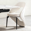 Microfiber Fabric Dining Chairs Set Of 2 / Ruchi