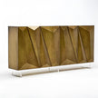 Geometric Design Modern Wooden Buffet Table / Ruchi