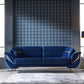 Classic Velvet Fabric Sofa Set Of 3 / Ruchi
