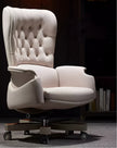Modern Reclining Leather Ergonomic Office Chair / Ruchi
