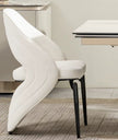 Microfiber Fabric Dining Chairs Set Of 2 / Ruchi