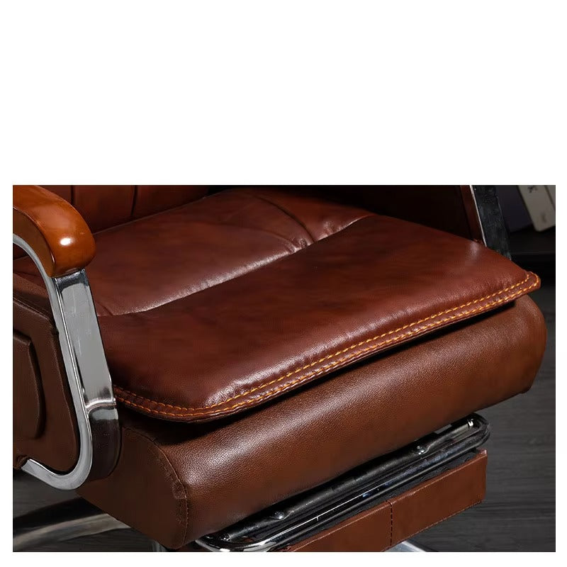 Ergonomic Reclining Leather Office Chair / Ruchi