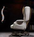 Modern Reclining Leather Ergonomic Office Chair
